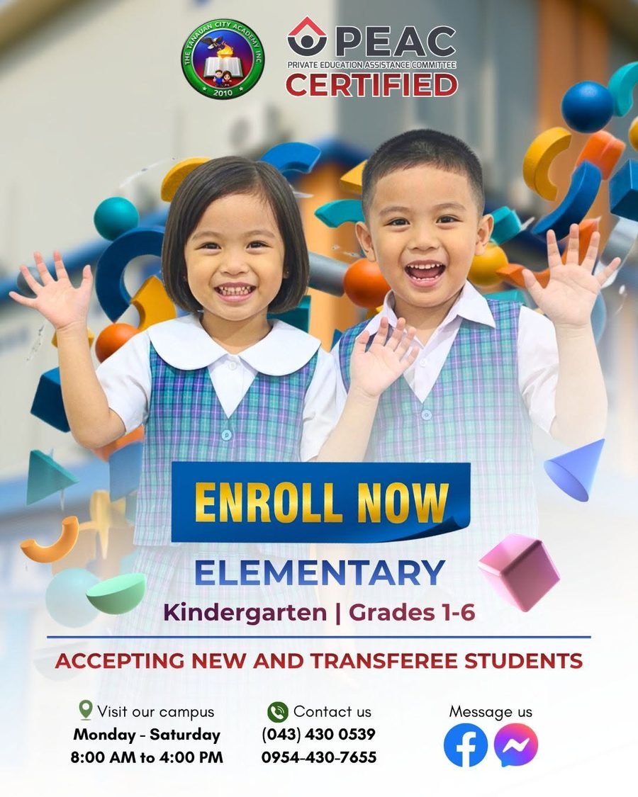 TCA Kindergarten pupils